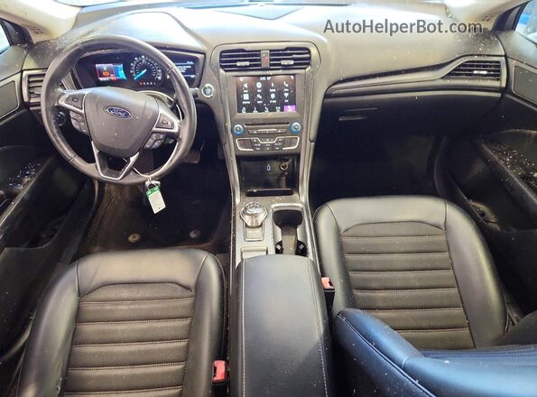3FA6P0H70JR107922 2018 FORD FUSION Silver Вид панелі приладів