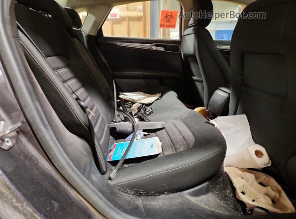 3FA6P0H70JR254208 2018 FORD FUSION Gray Вид задніх сидінь
