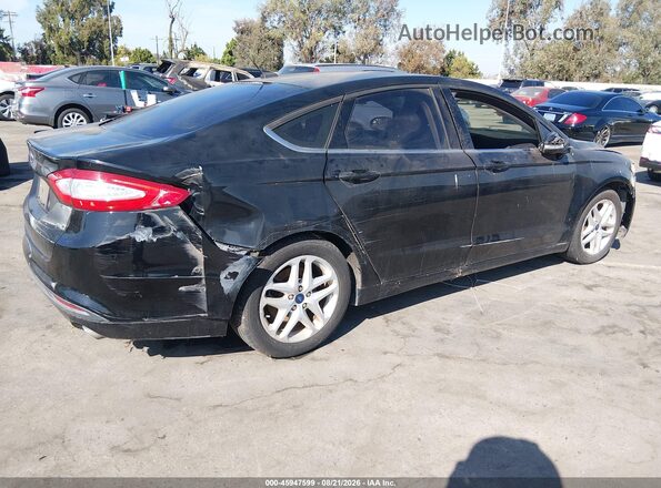 3FA6P0H71GR118324 2016 FORD FUSION Black Trasero derecho