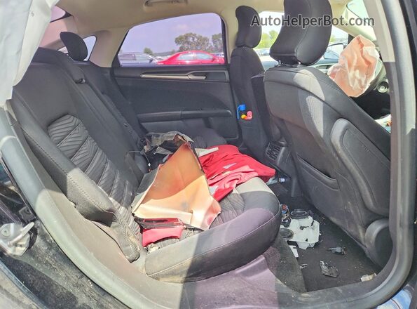 3FA6P0H71GR185733 2016 FORD FUSION Черный Вид задних сидений