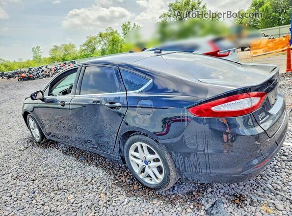 3FA6P0H71GR185733 2016 FORD FUSION Черный Задняя левая четверть