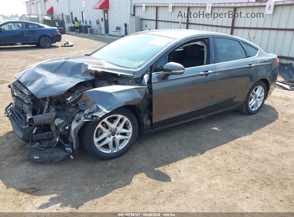 3FA6P0H71GR202370 2016 FORD FUSION Gray Առջևի ձախ երեք քառորդ տեսարան