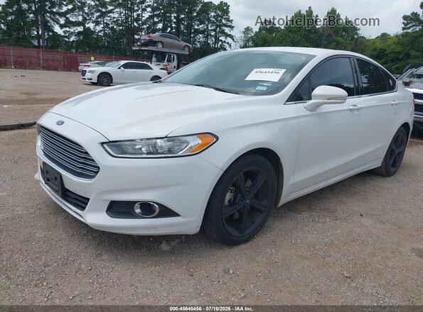 3FA6P0H71GR264335 2016 FORD FUSION White წინა მარცხენა ხედი სამი მეოთხედიდან