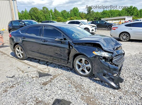 3FA6P0H71GR266439 2016 FORD FUSION Black Front right