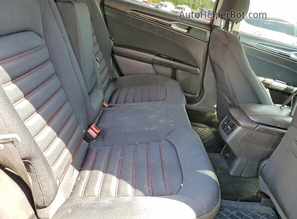 3FA6P0H71GR266439 2016 FORD FUSION Black Rear seats view