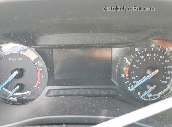 3FA6P0H71GR266439 2016 FORD FUSION Black Instrument cluster view