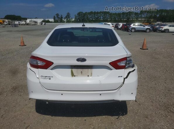 3FA6P0H71GR296928 2016 FORD FUSION White Вид ззаду