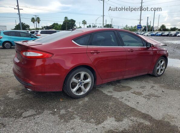 3FA6P0H71GR297867 2016 FORD FUSION Burgundy Rear right
