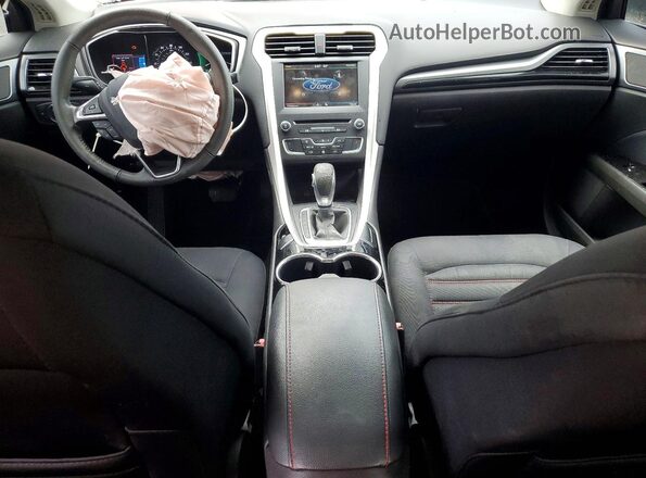 3FA6P0H71GR297867 2016 FORD FUSION Burgundy Dashboard view