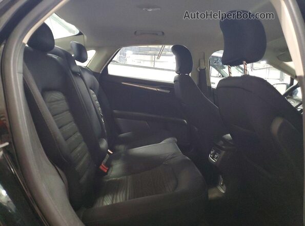 3FA6P0H71GR331578 2016 FORD FUSION Black უკანა სავარძლების ხედი