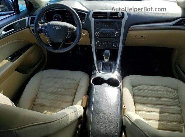3FA6P0H71GR358635 2016 FORD FUSION White Vista del salpicadero