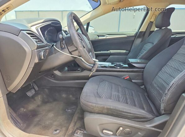 3FA6P0H71GR375256 2016 FORD FUSION Silver Вид салону спереду