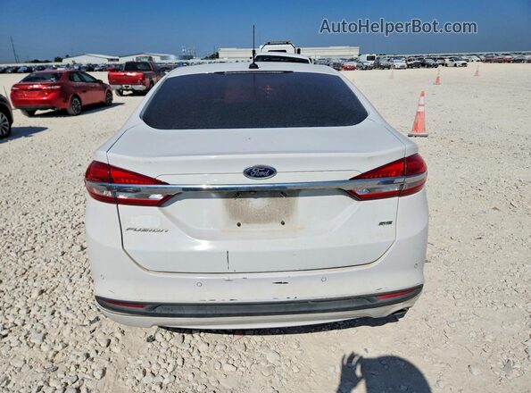 3FA6P0H71HR235189 2017 FORD FUSION Белый Вид сзади