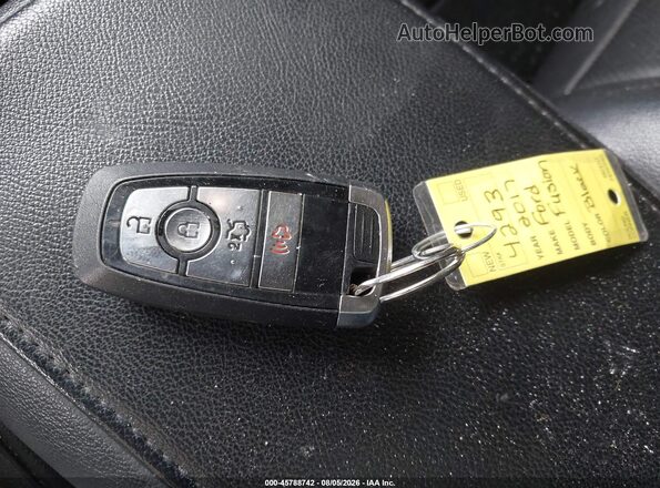 3FA6P0H71HR382855 2017 FORD FUSION Black Вид панелі приладів