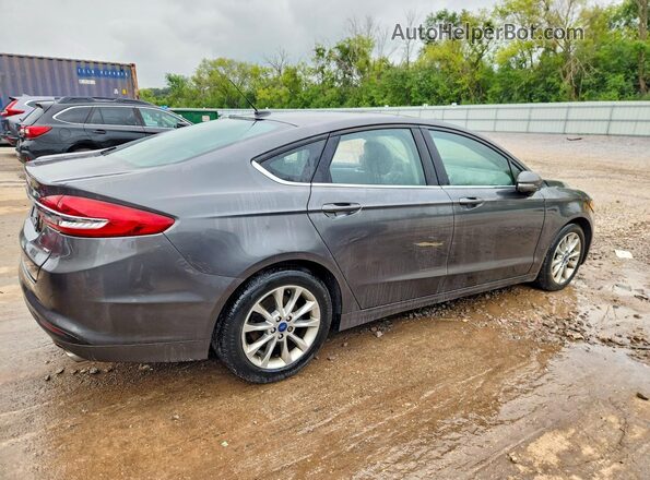 3FA6P0H71HR411609 2017 FORD FUSION Gray უკანა მარჯვენა