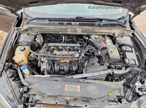 3FA6P0H71HR411609 2017 FORD FUSION Gray უკანა სალონის ხედი