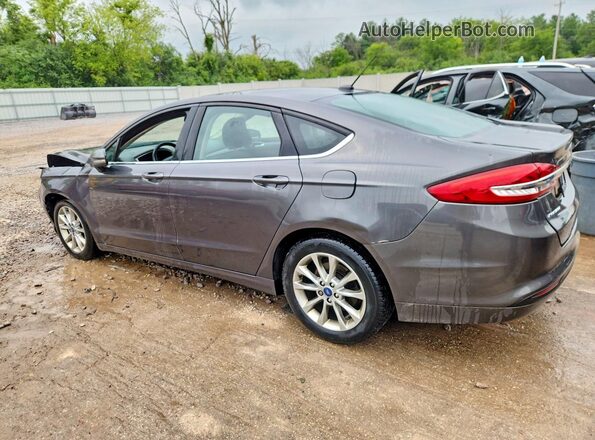3FA6P0H71HR411609 2017 FORD FUSION Gray უკანა მარცხენა