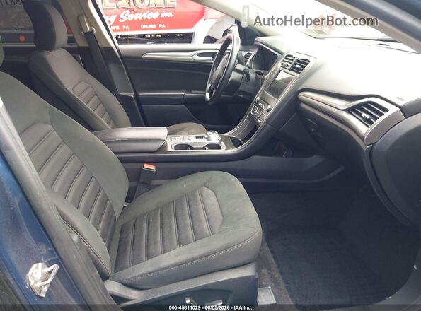 3FA6P0H71JR179972 2018 FORD FUSION Blue Սալոնի դիմացի տեսք