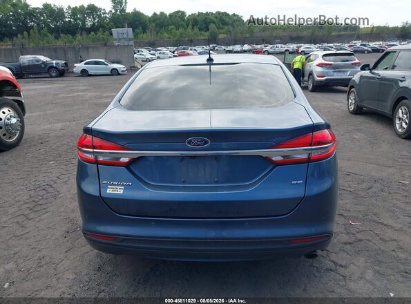 3FA6P0H71JR179972 2018 FORD FUSION Blue 