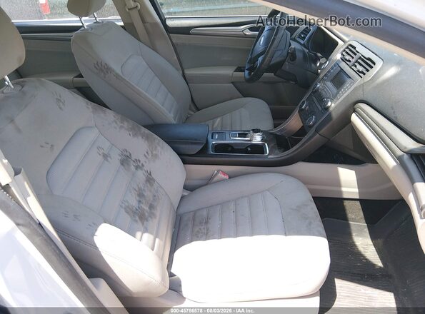 3FA6P0H71JR194987 2018 FORD FUSION Белый Вид салона спереди