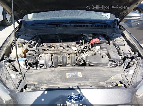 3FA6P0H72GR114072 2016 FORD FUSION Серый Вид сзади