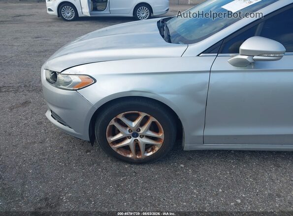 3FA6P0H72GR146374 2016 FORD FUSION Silver Instrument cluster view