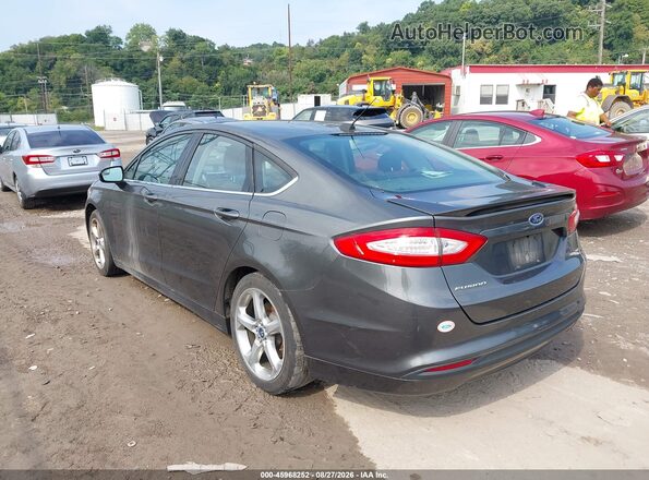 3FA6P0H72GR162588 2016 FORD FUSION Gray Trasero izquierdo