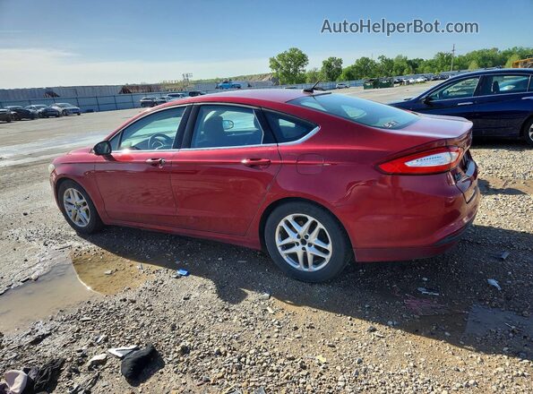 3FA6P0H72GR219288 2016 FORD FUSION Red უკანა მარცხენა