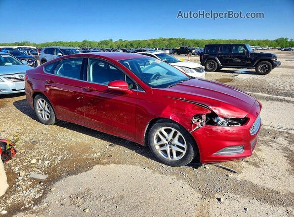 3FA6P0H72GR219288 2016 FORD FUSION Red წინა მარჯვენა