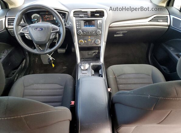 3FA6P0H72JR277988 2018 FORD FUSION White Առջևի վահանակի տեսք
