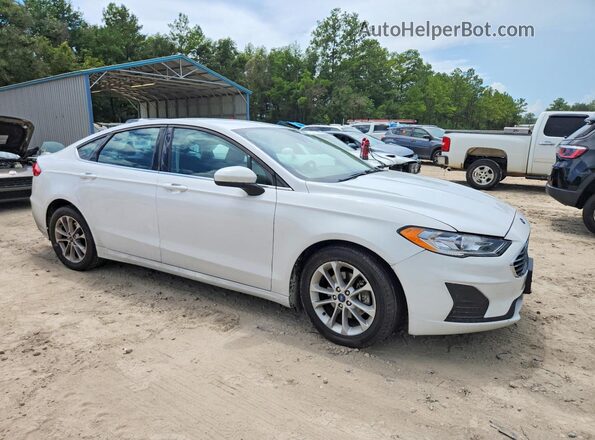 3FA6P0H72LR153948 2020 FORD FUSION White Передня права чверть