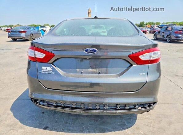3FA6P0H73GR197768 2016 FORD FUSION Gray Vista trasera