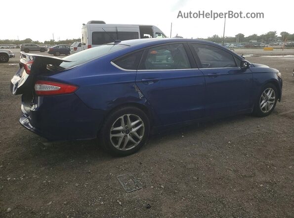 3FA6P0H73GR237492 2016 FORD FUSION Blue Rear right