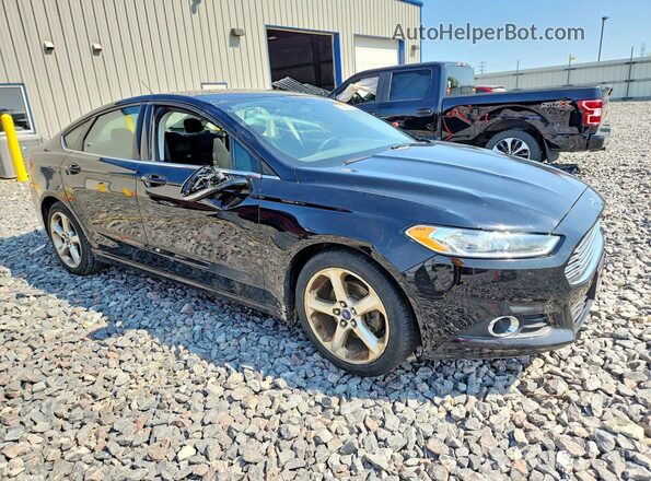 3FA6P0H73GR276504 2016 FORD FUSION Black Front right