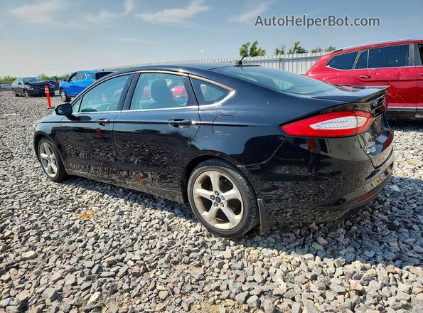 3FA6P0H73GR276504 2016 FORD FUSION Black Rear left