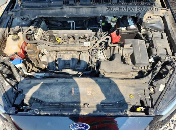3FA6P0H73GR276504 2016 FORD FUSION Black Rear interior view