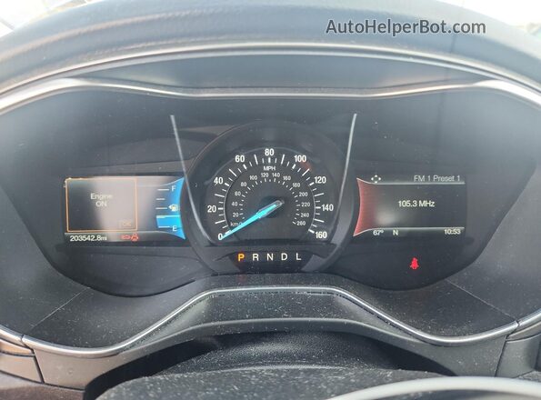 3FA6P0H73HR170734 2017 FORD FUSION Синий 
