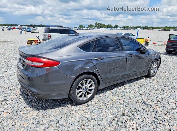 3FA6P0H73HR204199 2017 FORD FUSION Gray Rear right