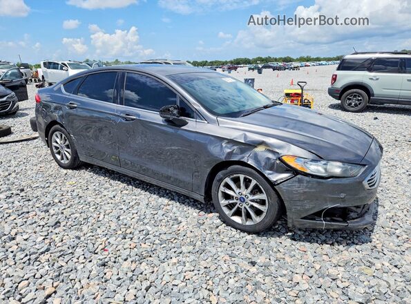3FA6P0H73HR204199 2017 FORD FUSION Gray Front right