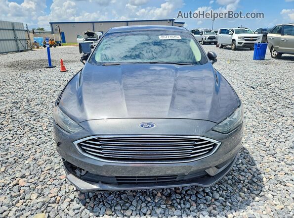3FA6P0H73HR204199 2017 FORD FUSION Gray Front view