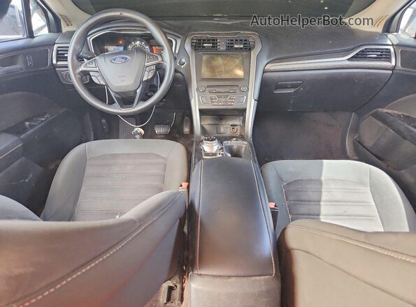 3FA6P0H73HR204199 2017 FORD FUSION Gray Dashboard view