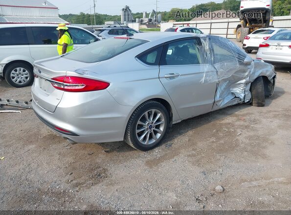 3FA6P0H73HR351591 2017 FORD FUSION Silver Tył prawy