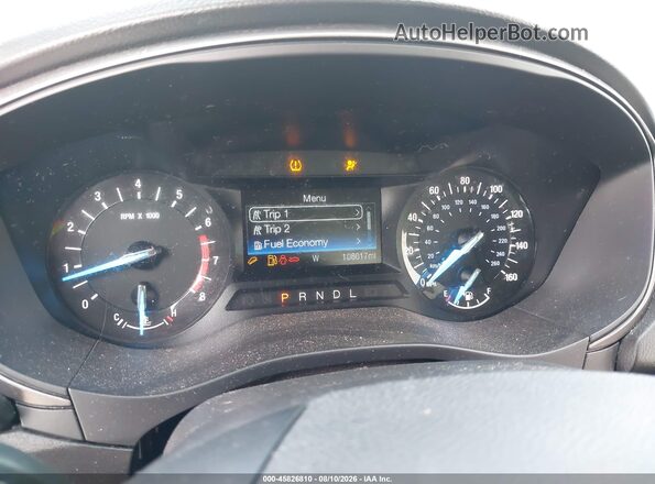 3FA6P0H73HR351591 2017 FORD FUSION Silver Widok tylnych siedzeń