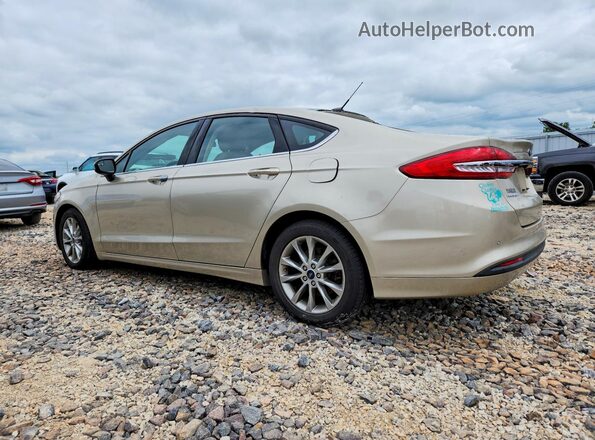 3FA6P0H73HR374952 2017 FORD FUSION Золотой Задняя левая четверть