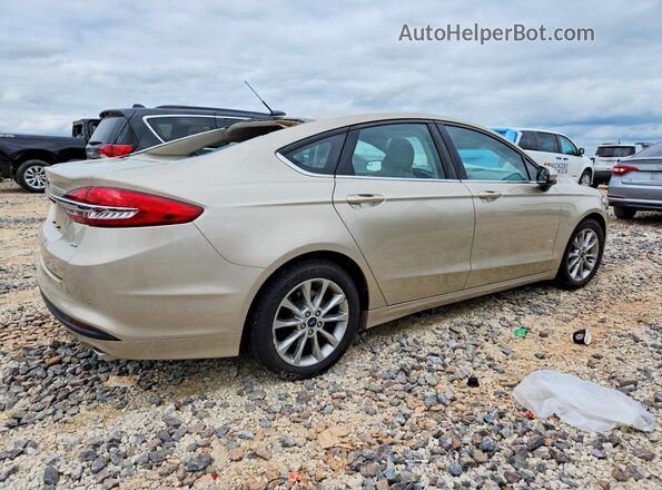 3FA6P0H73HR374952 2017 FORD FUSION Золотой Задняя правая четверть