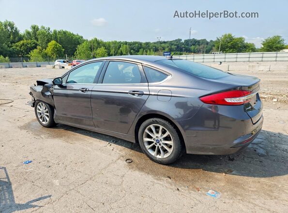 3FA6P0H73HR394327 2017 FORD FUSION Gray Задня ліва чверть