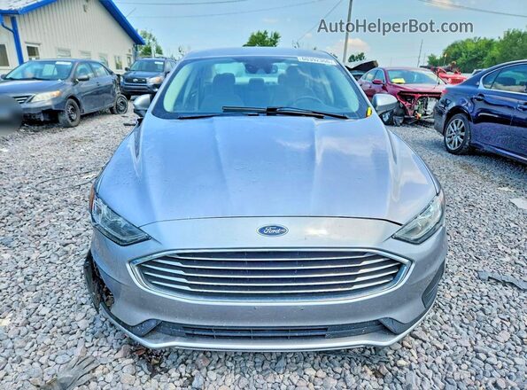 3FA6P0H73LR153926 2020 FORD FUSION Silver Front view