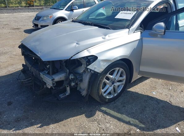 3FA6P0H74GR110377 2016 FORD FUSION Серебряный Вид спереди