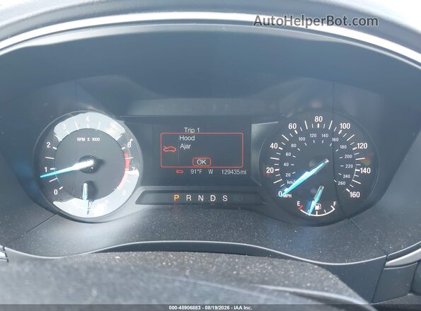 3FA6P0H74GR110377 2016 FORD FUSION Серебряный Вид задних сидений