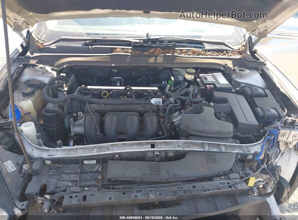 3FA6P0H74GR110377 2016 FORD FUSION Серебряный Вид сзади